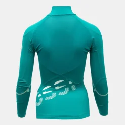 Haut technique ski avec col montant zippé grand logo dos Femme ROSSIGNOL