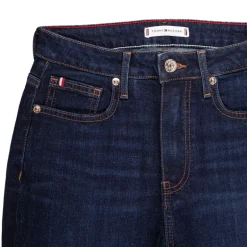 Jean brut slim cigarette taille haute Femme TOMMY HILFIGER