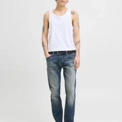 Jean délavé Mike fuselé denim Homme JACK & JONES