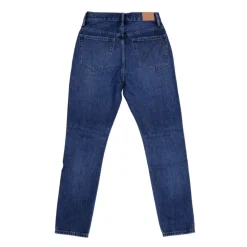 Jean droit bleu olivia coton bio Femme NAGEV