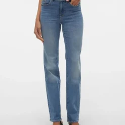 Jean droit Flash denim coton Femme VERO MODA