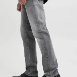 Jean fuselé mike black denim Homme JACK & JONES