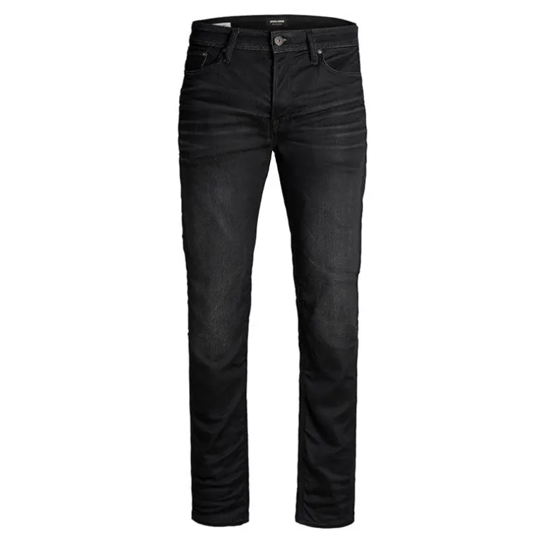 Jean fuselé regular noir Homme JACK & JONES