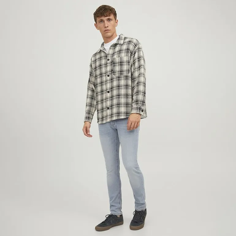 Jean Glenn délavé taille basse Homme JACK & JONES