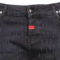 Jean gris à strass Femme THE NEW DESIGNERS