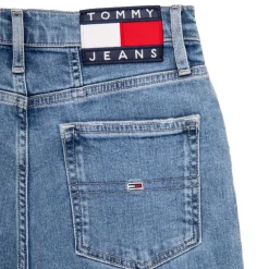 Jean mom fit avec trous Femme TOMMY HILFIGER