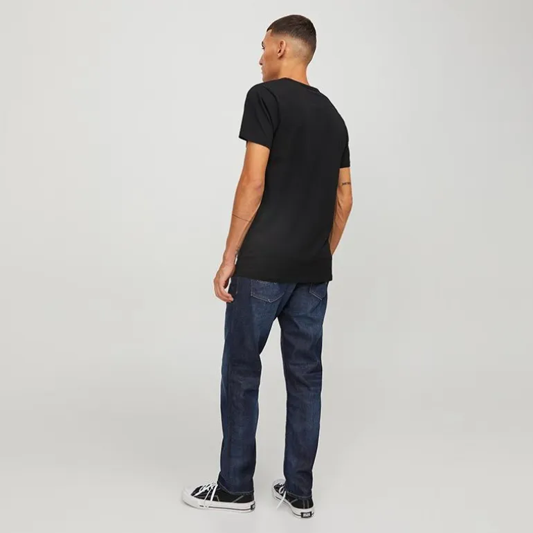 Jean regular bleu foncé Homme JACK & JONES