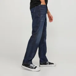Jean regular bleu foncé Homme JACK & JONES
