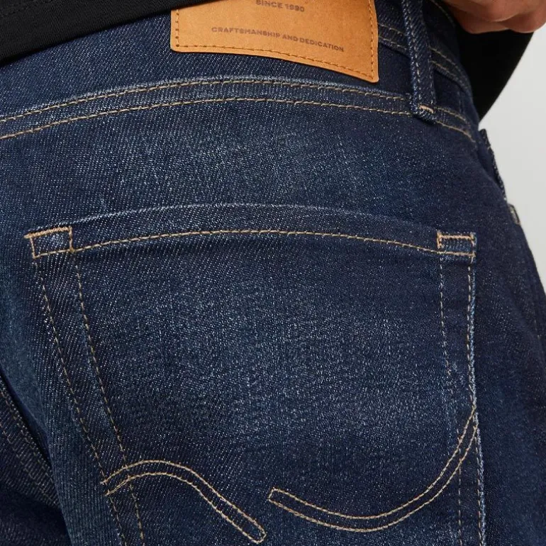 Jean regular bleu foncé Homme JACK & JONES