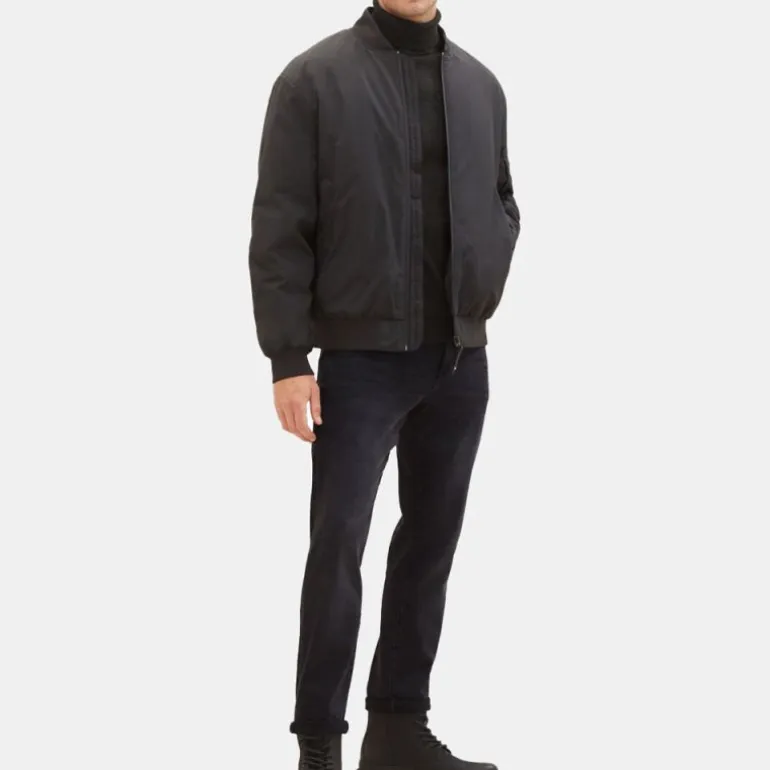 Jean slim used black denim josh Homme TOM TAILOR