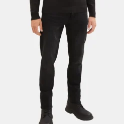Jean slim used black denim josh Homme TOM TAILOR