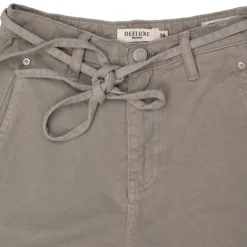 Jean tilleul dounia coton taupe Femme DEELUXE 74