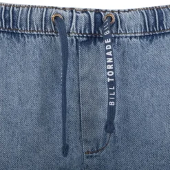 Jogging jean délavé cargo john en coton Homme BILL TORNADE