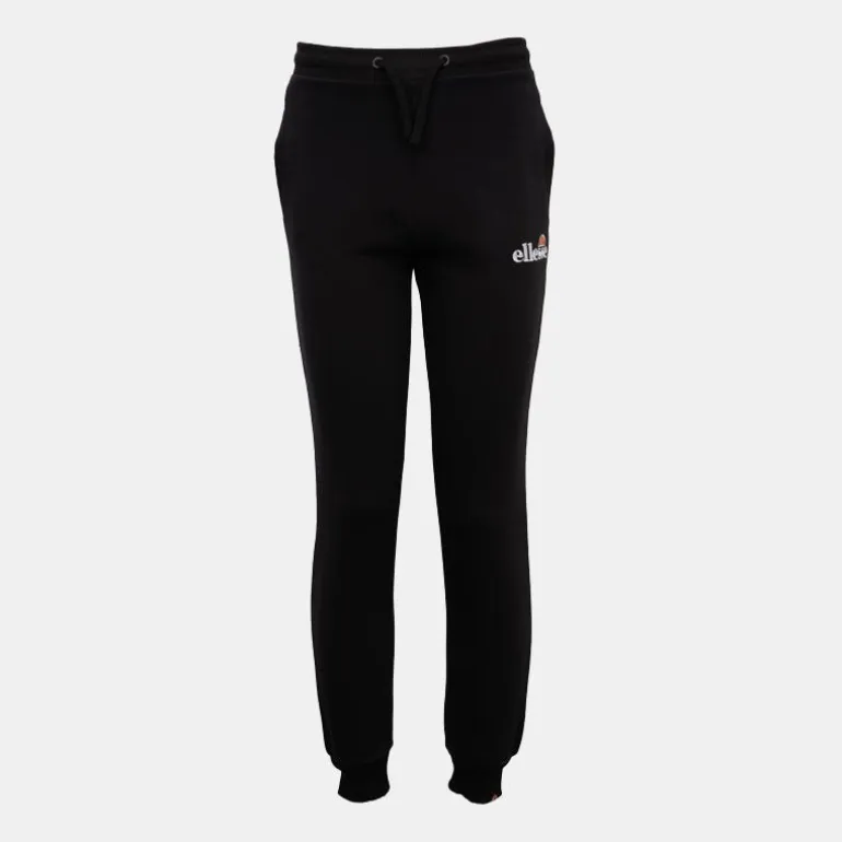 Jogging noir regular logo brodé Femme ELLESSE