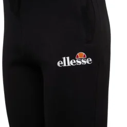 Jogging noir regular logo brodé Femme ELLESSE