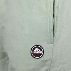 Jogging slim coton avec logo relief Homme HELVETICA