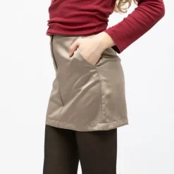 Jupe courte satinée de tailleur Femme IMPERIAL