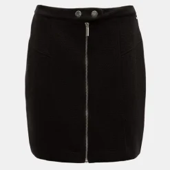 Jupe courte zippée marva black Femme DEELUXE 74