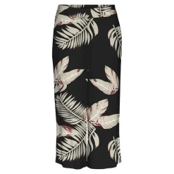 Jupe culotte à imprimé feuilles beiges Femme VERO MODA