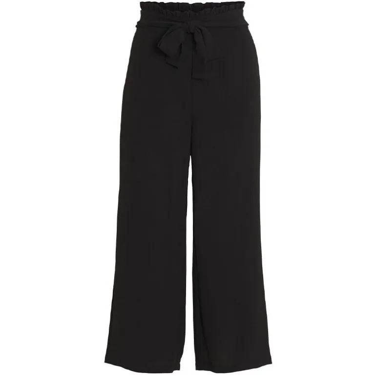 Jupe culotte noire avec ceinture viwinnie rasha noir 14092096 3949 Femme VILA