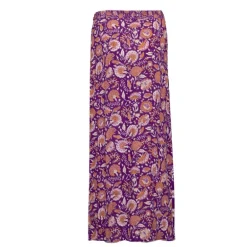 Jupe dandy longue avec imprimé à fleurs Femme ANTIK BATIK