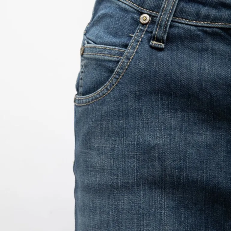 Jupe denim fourreau délavé Femme PLEASE