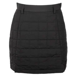 Jupe droite courte matelassée noire Femme CALVIN KLEIN