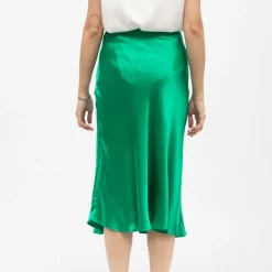 Jupe droite effet satiné jill Femme LA PETITE ETOILE