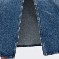 Jupe en jeans longue onlcilla en coton Femme ONLY
