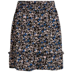 Jupe fluide courte imprimée floral Femme VILA