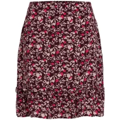 Jupe fluide courte imprimée floral Femme VILA