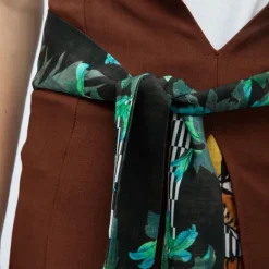 Jupe gab effet portefeuille avec imprimé Femme HOLLY AND JOEY