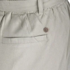 Jupe kaki à bouton poches plaquées Femme DEELUXE 74