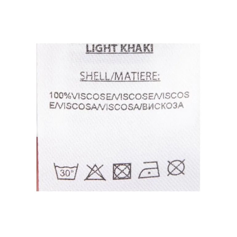 Jupe kaki à bouton poches plaquées Femme DEELUXE 74