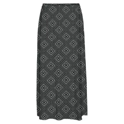 Jupe longue à motif géométrique avec fente Femme VERO MODA