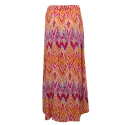 Jupe longue légère orange tyana Femme DEELUXE 74