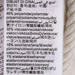 Jupe longue moulante laine logo fendu arrière Femme CALVIN KLEIN