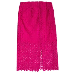 Jupe midi brodée droite joya Femme LA PETITE ETOILE