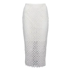 Jupe midi brodée droite joya Femme LA PETITE ETOILE