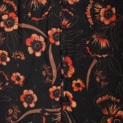 Jupe noire et rouge Femme DEELUXE 74