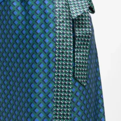 Jupe portefeuille satinée avec imprimé graphique judy Femme LA PETITE ETOILE