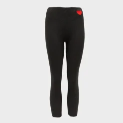Legging fourré myrta avec coeur brodé rouge Femme CHANTAL THOMASS