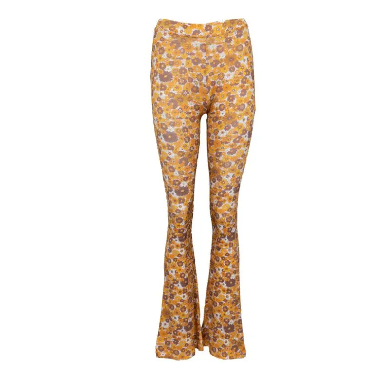 Legging martina évasé vintage à fleurs Femme ANTIK BATIK