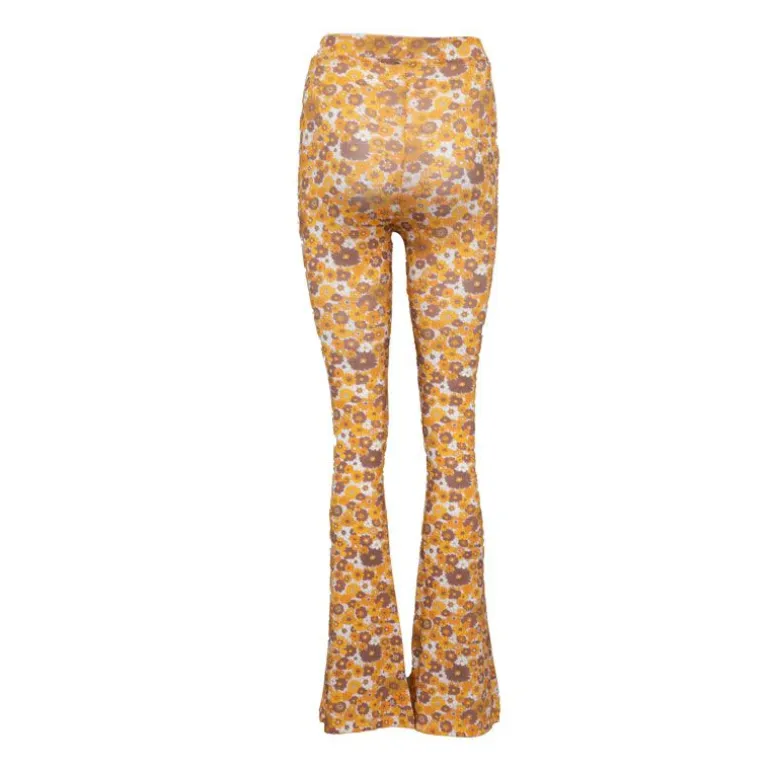 Legging martina évasé vintage à fleurs Femme ANTIK BATIK