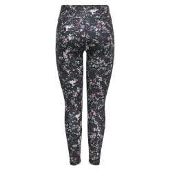 Legging noire imprimé fleurs Femme ONLY PLAY