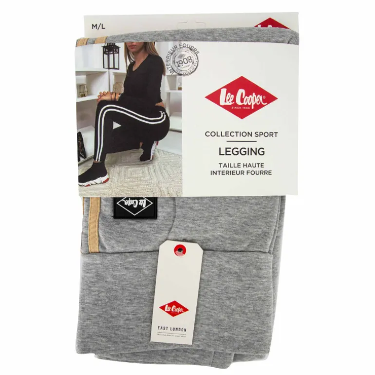 Legging taille haute fourré bandes côtés Louba Femme LEE COOPER