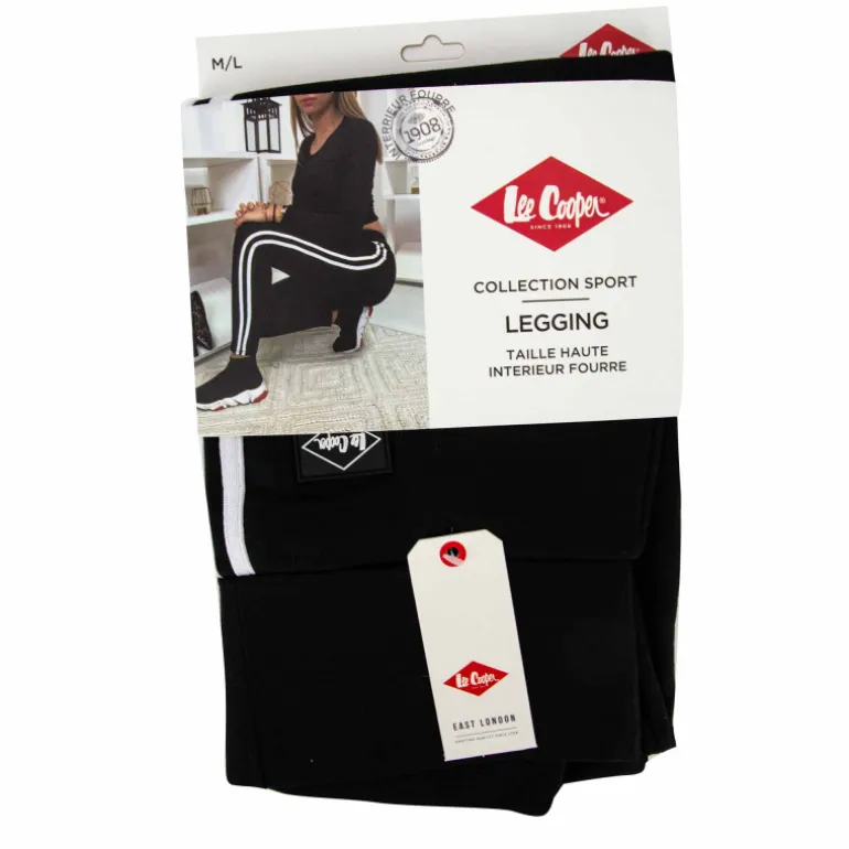 Legging taille haute fourré bandes côtés Louba Femme LEE COOPER