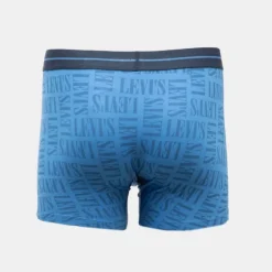 Lot 2 boxers coton avec logo liseré sur l'élastique Homme LEVI'S