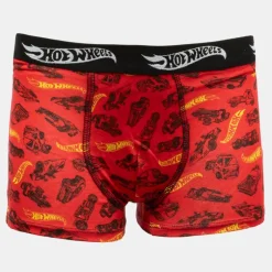Lot de 4 boxers coton htw1/33/bcx4/g Enfant HOT WHEELS