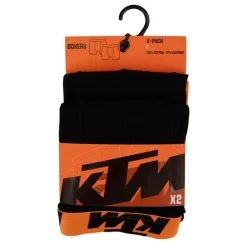 Lot de 2 boxers coton élastique coloré homme Homme KTM